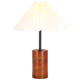 Safavieh Dani, 15.75 Inch, Walnut/Black, Mango Wood/Iron Table Lamp TBL3006A