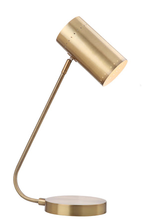 Safavieh CRANE, 22.5 Inch Gold Iron Table Lamp - Elegant Minimalist Design for Modern Home Lighting & Decor TBL4035A