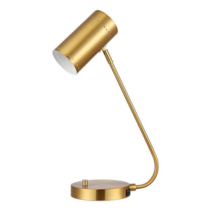 Safavieh CRANE, 22.5 Inch Gold Iron Table Lamp - Elegant Minimalist Design for Modern Home Lighting & Decor TBL4035A