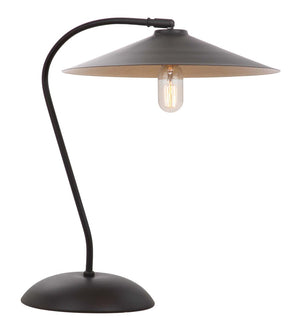 Safavieh ORLA Table Lamp - Stylish Copper Base & White Metal Shade, Ideal for Modern Living Rooms & Bedrooms TBL4036A