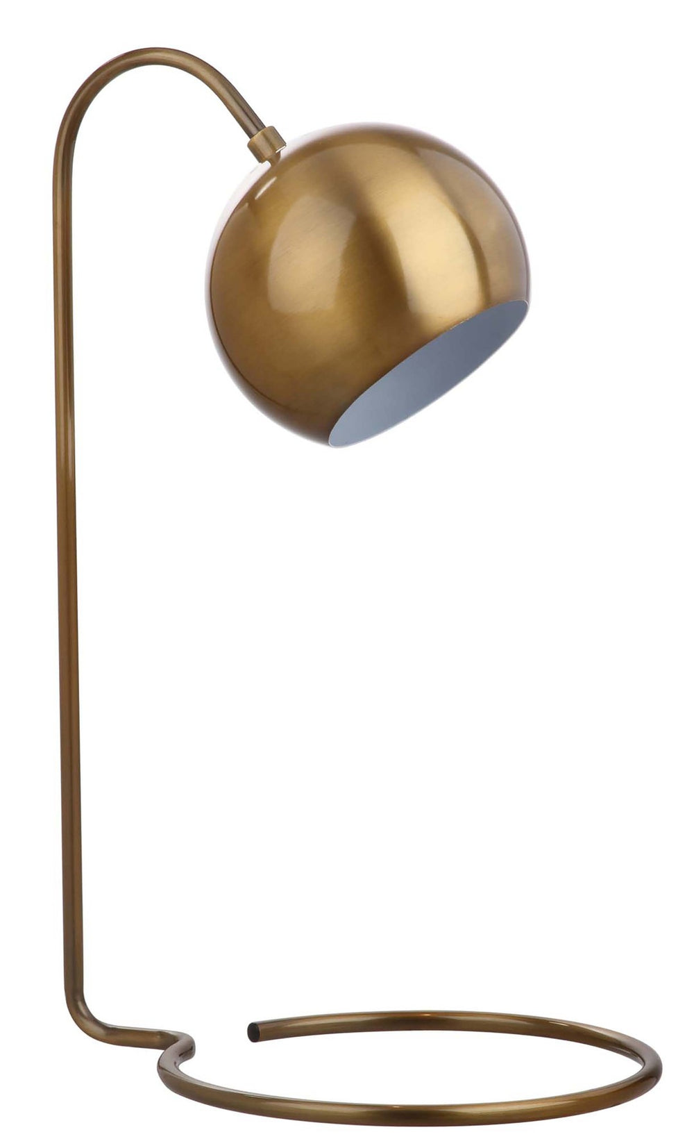 Safavieh BARTOLO, Elegant 22-Inch Brass Table Lamp for Modern & Traditional Spaces - Warm Ambient Lighting TBL4037A