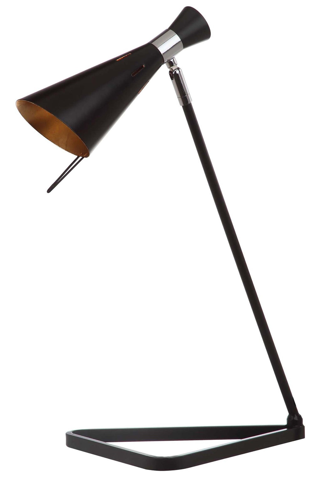 Safavieh PADRIC, 21-Inch Black Iron Table Lamp - Modern Design for Stylish Ambient Lighting in Any Room TBL4038A