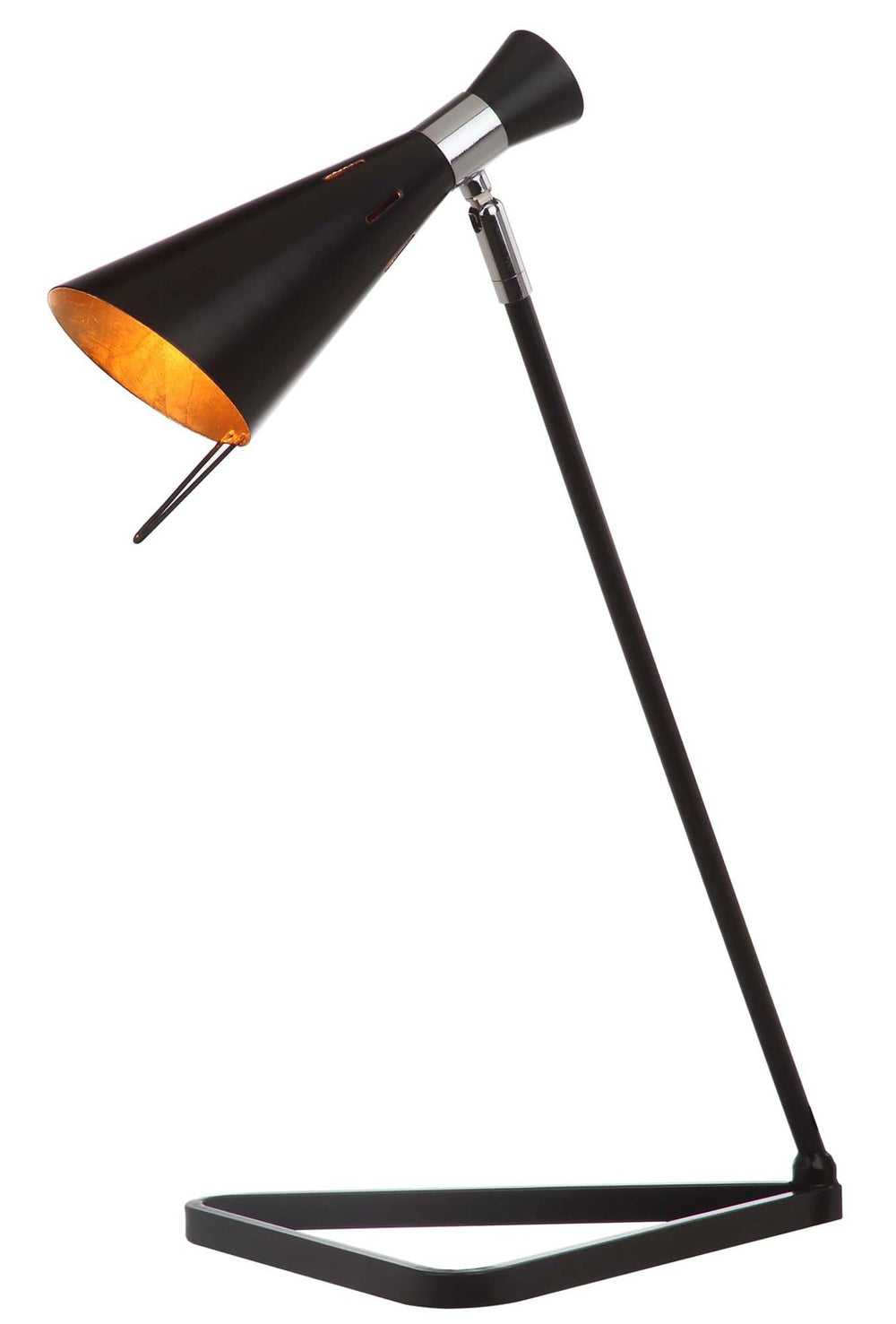 Safavieh PADRIC, 21-Inch Black Iron Table Lamp - Modern Design for Stylish Ambient Lighting in Any Room TBL4038A