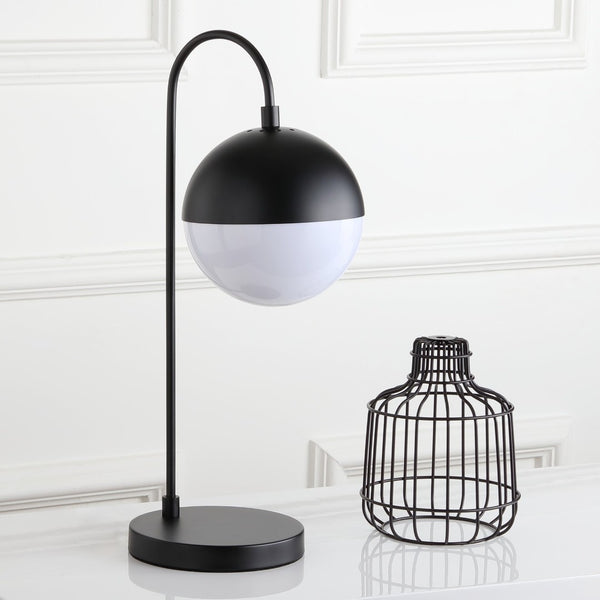 Safavieh CAPPI Table Lamp in Black – Modern Matte Finish for Stylish Lighting in Any Room or Workspace TBL4040B