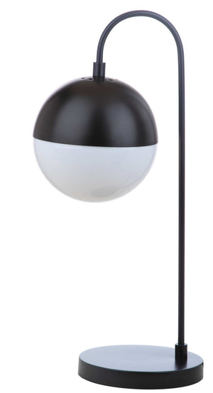 Safavieh CAPPI Table Lamp in Black – Modern Matte Finish for Stylish Lighting in Any Room or Workspace TBL4040B