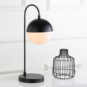 Safavieh CAPPI Table Lamp in Black – Modern Matte Finish for Stylish Lighting in Any Room or Workspace TBL4040B