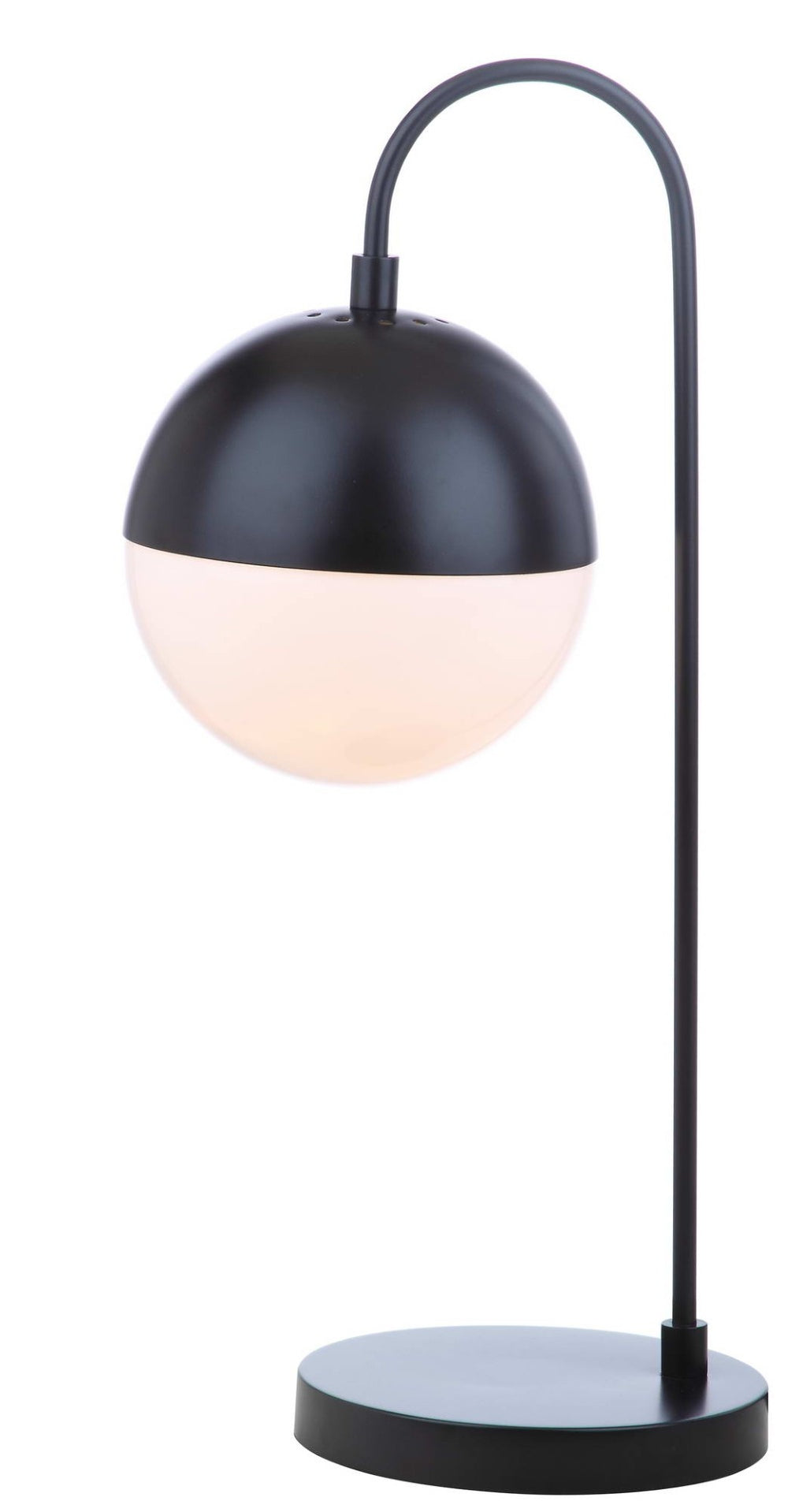 Safavieh CAPPI Table Lamp in Black – Modern Matte Finish for Stylish Lighting in Any Room or Workspace TBL4040B