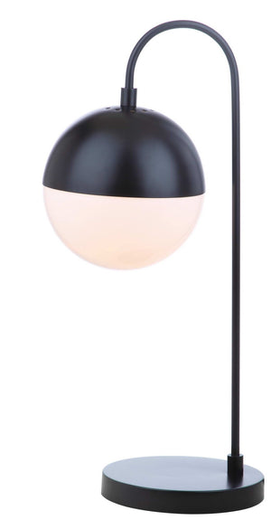 Safavieh CAPPI Table Lamp in Black – Modern Matte Finish for Stylish Lighting in Any Room or Workspace TBL4040B