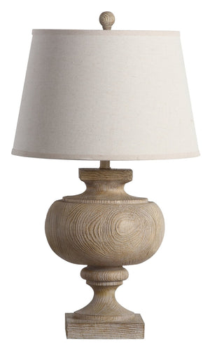 Safavieh PRESCOTT Wooden Table Lamp - Cozy Brown Wood Design for Modern and Traditional Home Décor Accents TBL4063A