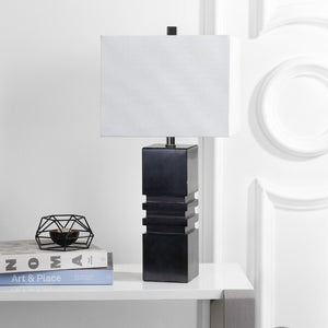 Safavieh Faye Marble Table Lamp Black TBL4064A