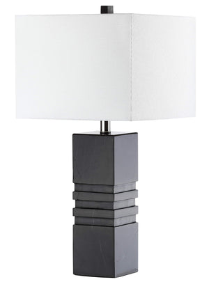 Safavieh Faye Marble Table Lamp Black TBL4064A