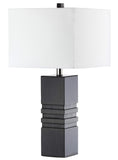 Safavieh Faye Marble Table Lamp Black TBL4064A