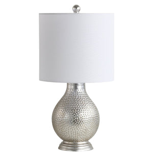 Safavieh TEVA Table Lamp in Plated Silver – Sleek, Modern Design for Ambient Lighting in Any Room TBL4079A