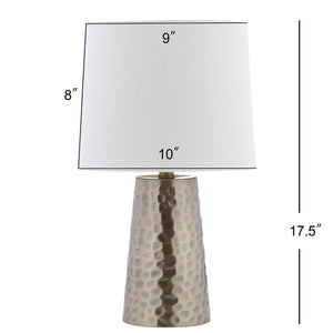 Safavieh TORENCE Table Lamp in Plated Gold - Elegant, Modern Lighting for Living Rooms & Bedrooms Decor TBL4088A