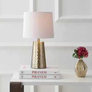 Safavieh TORENCE Table Lamp in Plated Gold - Elegant, Modern Lighting for Living Rooms & Bedrooms Decor TBL4088A