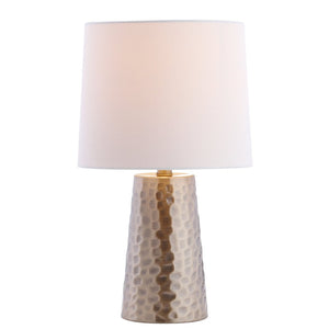 Safavieh TORENCE Table Lamp in Plated Gold - Elegant, Modern Lighting for Living Rooms & Bedrooms Decor TBL4088A