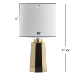 Safavieh PARLON, Elegant Gold Ceramic Table Lamp for Ambient Lighting – Perfect for Modern & Classic Decor TBL4089A