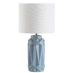 Safavieh KELESIE Table Lamp in Serene Blue - Stylish Ambient Lighting for Modern & Classic Home Décor TBL4092A