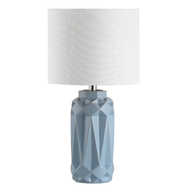 Safavieh KELESIE Table Lamp in Serene Blue - Stylish Ambient Lighting for Modern & Classic Home Décor TBL4092A