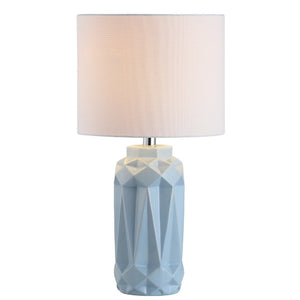 Safavieh KELESIE Table Lamp in Serene Blue - Stylish Ambient Lighting for Modern & Classic Home Décor TBL4092A