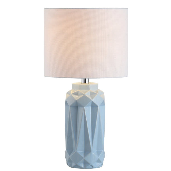 Safavieh KELESIE Table Lamp in Serene Blue - Stylish Ambient Lighting for Modern & Classic Home Décor TBL4092A