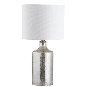 Safavieh DANARIS Table Lamp in Mercury Silver Finish - Elegant, Modern Lighting for Any Room Decor Style TBL4095A