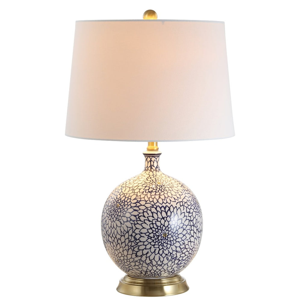 Safavieh ORIANNA Table Lamp - Elegant Blue & White Contemporary Design for Ambient Lighting & Home Décor TBL4104A