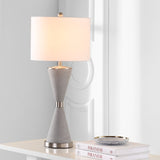 Safavieh Carressa Table Lamp Grey/Nickel TBL4108A