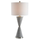 Safavieh Carressa Table Lamp Grey/Nickel TBL4108A