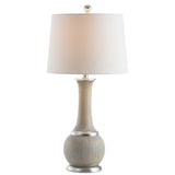 Safavieh Nash Table Lamp Grey Wood/Silver Leaf TBL4114A