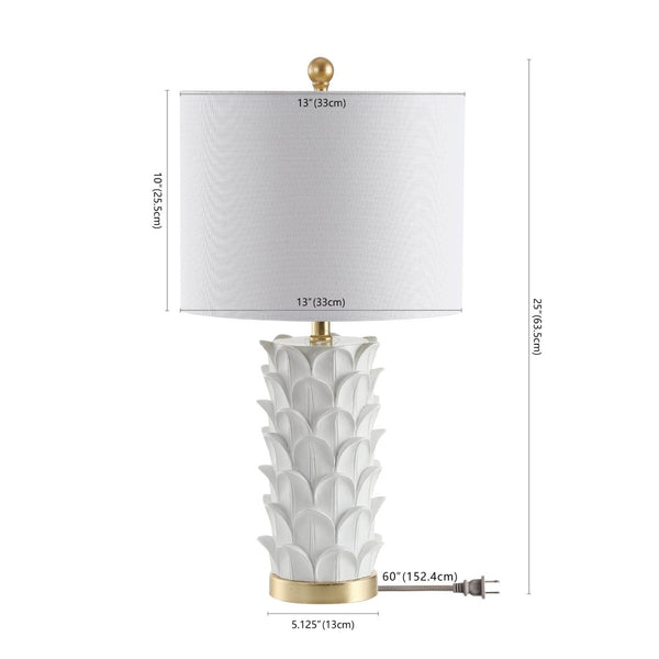 Safavieh NICO Table Lamp - Elegant Two-Tone Accent Light with Warm Glow for Modern & Traditional Decor Styles TBL4116A-SET2