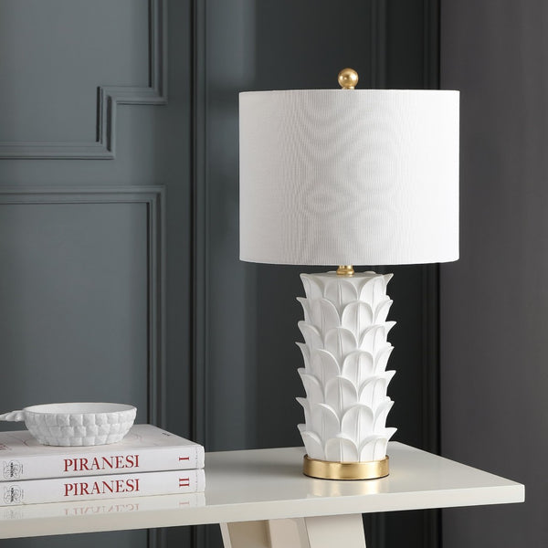 Safavieh NICO Table Lamp - Elegant Two-Tone Accent Light with Warm Glow for Modern & Traditional Decor Styles TBL4116A-SET2