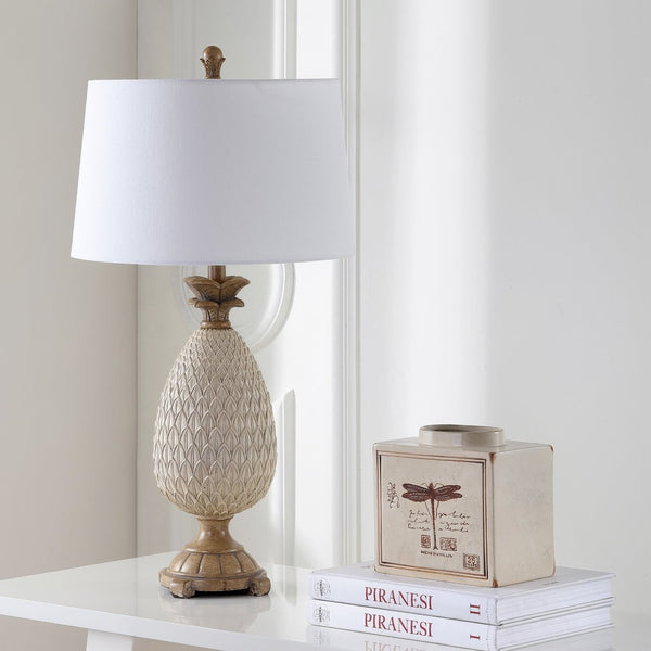 Safavieh BRIAR Table Lamp - Elegant Crème Finish for Timeless Style, Perfect for Reading and Ambient Lighting TBL4120A-SET2
