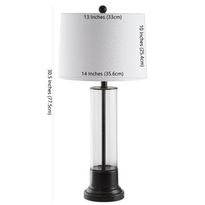 Safavieh JAYSE Table Lamp - Modern Minimalist Design for Ambient Illumination in Any Room - Durable & Stylish TBL4123A-SET2