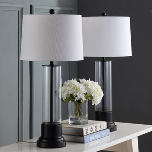 Safavieh JAYSE Table Lamp - Modern Minimalist Design for Ambient Illumination in Any Room - Durable & Stylish TBL4123A-SET2