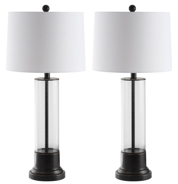 Safavieh JAYSE Table Lamp - Modern Minimalist Design for Ambient Illumination in Any Room - Durable & Stylish TBL4123A-SET2