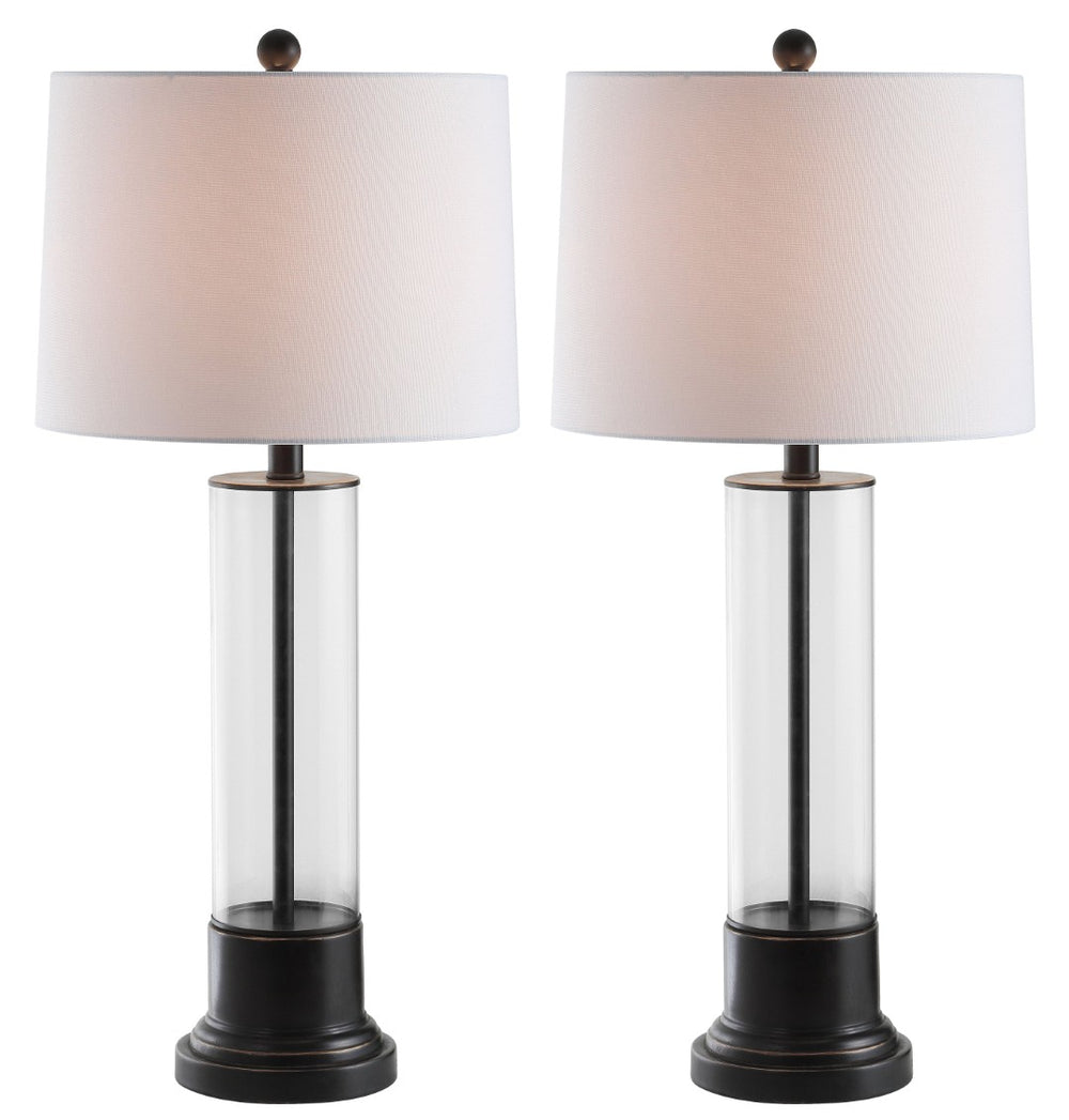 Safavieh JAYSE Table Lamp - Modern Minimalist Design for Ambient Illumination in Any Room - Durable & Stylish TBL4123A-SET2