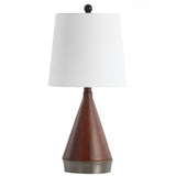 Safavieh Maison Table Lamp Dark Brown/ Black TBL4163B