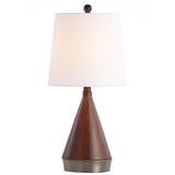 Safavieh Maison Table Lamp Dark Brown/ Black TBL4163B