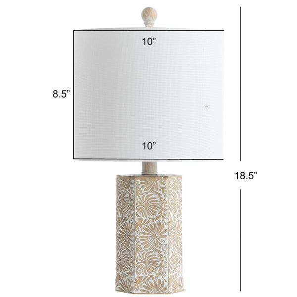 Safavieh ELISEO Table Lamp in Beige - Elegant Lighting Solution for Cozy Ambiance in Any Room Decor Style TBL4167A