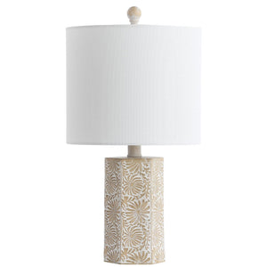 Safavieh ELISEO Table Lamp in Beige - Elegant Lighting Solution for Cozy Ambiance in Any Room Decor Style TBL4167A