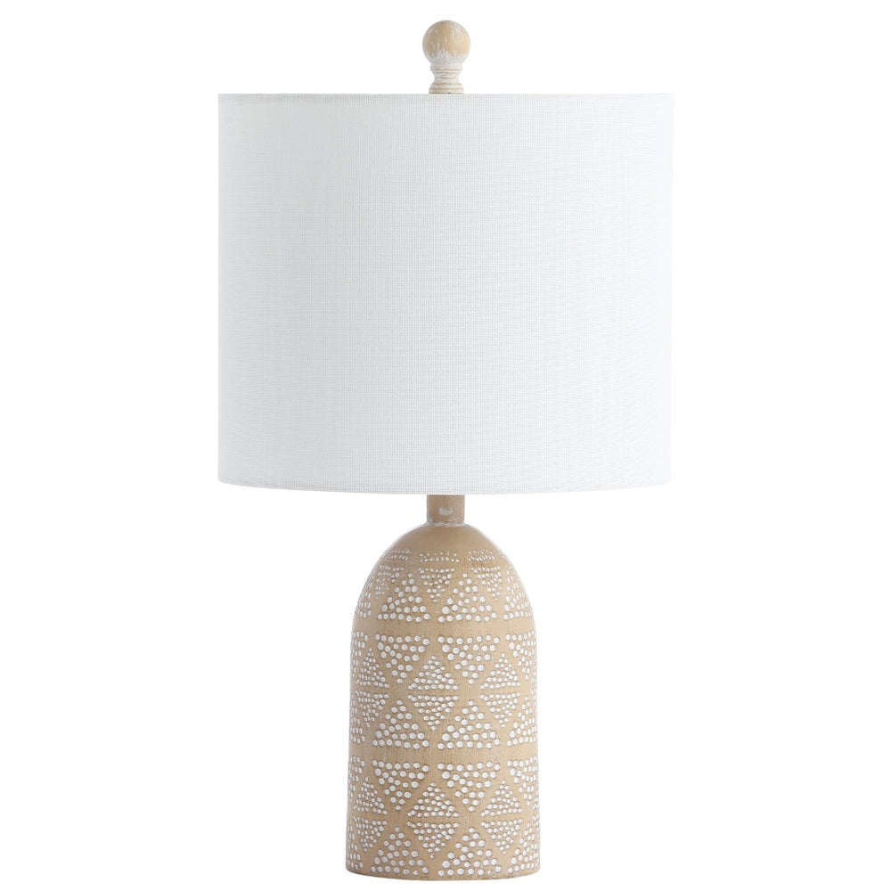 Safavieh NAVA Table Lamp in Sand – Modern Minimalist Design for Ambient Lighting in Any Room Décor Style TBL4169A
