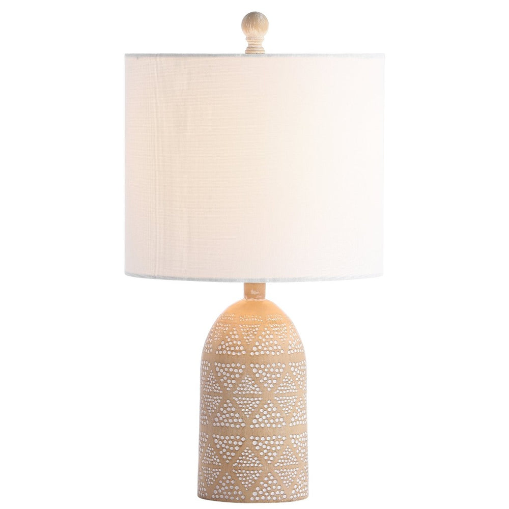 Safavieh NAVA Table Lamp in Sand – Modern Minimalist Design for Ambient Lighting in Any Room Décor Style TBL4169A