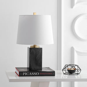 Safavieh JUDSON Table Lamp – Elegant Faux Blue Marble Design for Modern Spaces, Ideal Ambient Lighting & Decor TBL4172A