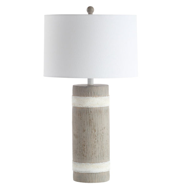 Safavieh BRIXTON Table Lamp - Stylish Brown & White Accent Lighting for Modern Homes & Versatile Decor TBL4181A-SET2