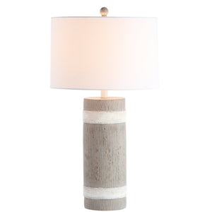 Safavieh BRIXTON Table Lamp - Stylish Brown & White Accent Lighting for Modern Homes & Versatile Decor TBL4181A-SET2