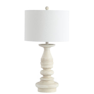 Safavieh JARETH Table Lamp - Elegant Matte White Design for Contemporary Interiors, Perfect Ambient Lighting TBL4183A-SET2