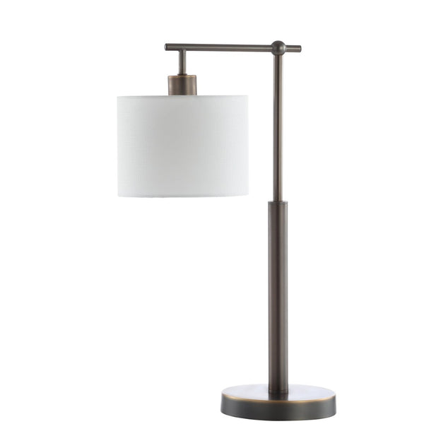 Safavieh HARLAN, Elegant 22.75-Inch Bronze Iron Table Lamp for Cozy Ambiance in Any Room or Office Decor TBL4184A