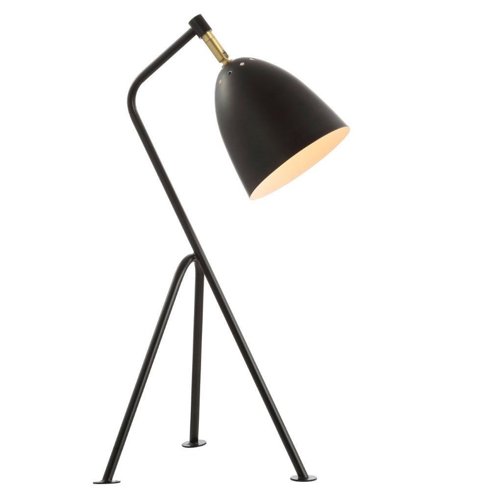Safavieh DARIEL, 23.75-Inch Black Iron Table Lamp - Modern Minimalist Design for Any Room's Style & Comfort TBL4187A