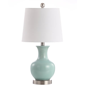 Safavieh SOREN Table Lamp - Elegant Deep Blue Design for Ambient Lighting in Living Rooms, Bedrooms & Offices TBL4197A